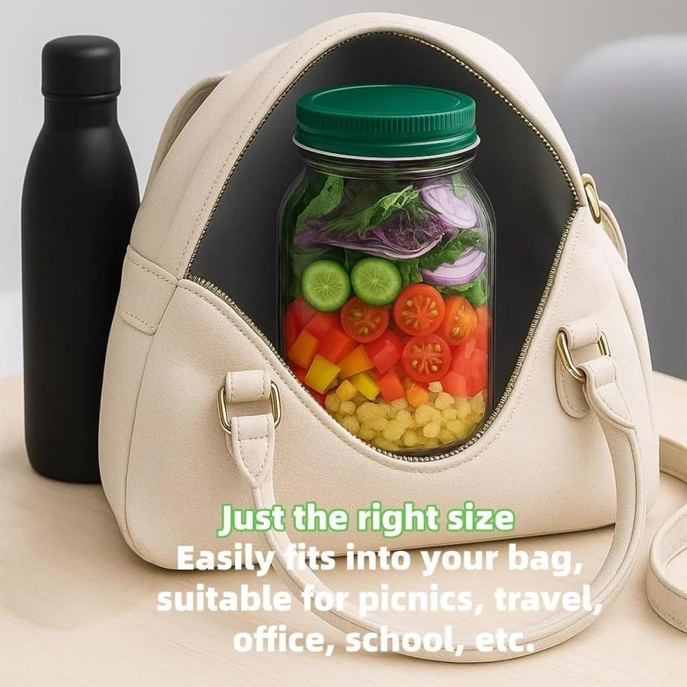 Lunchly™ Meal Prep Salad Jar