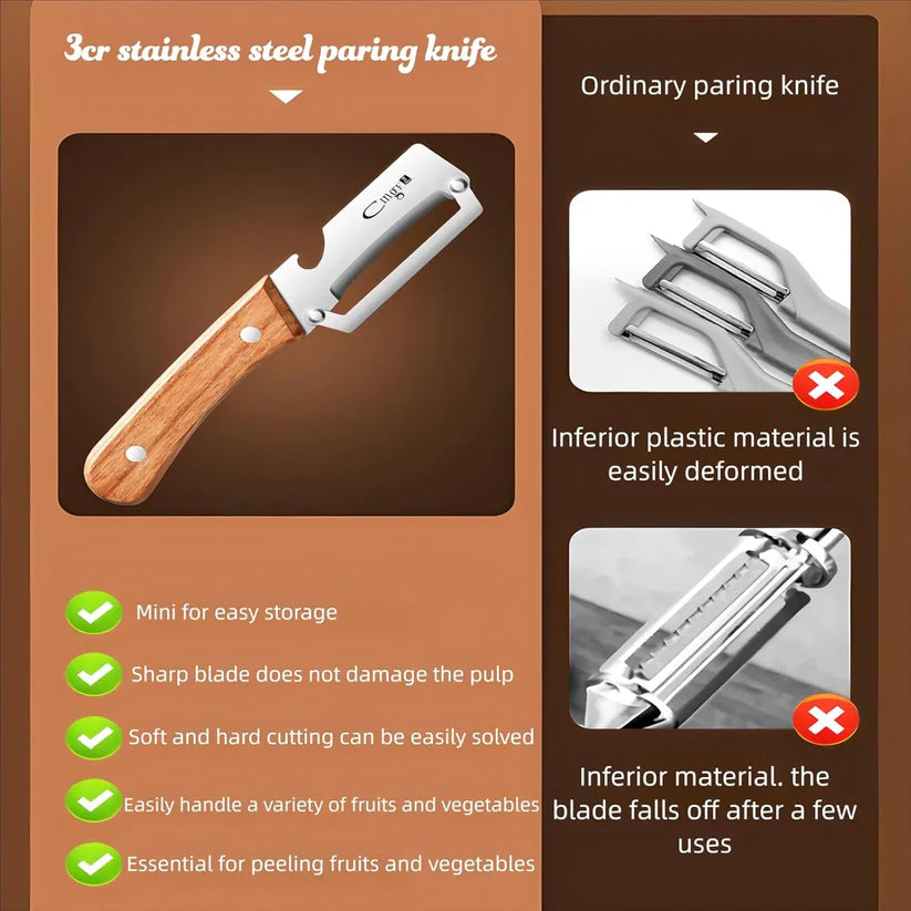 ChefEdge™ – Professional Grade Stainless Steel Kitchen Peeler