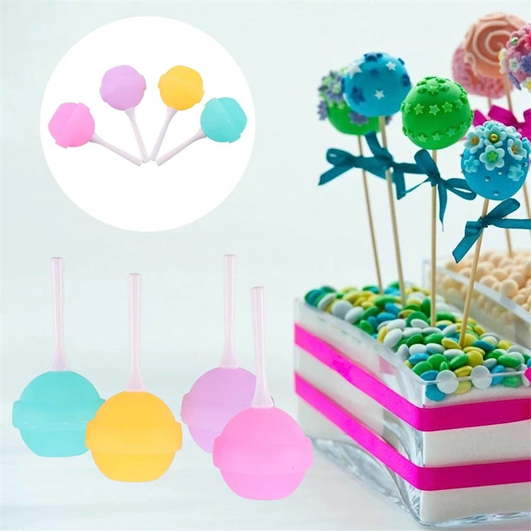 Silicone Lollipop Ice Cream Maker (5 PCS)