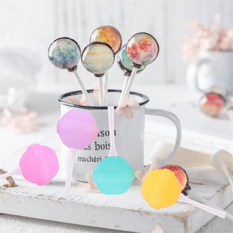 Silicone Lollipop Ice Cream Maker (5 PCS)