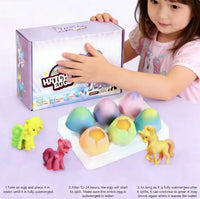 LumoFolks™ Rainbow Unicorn Surprise Eggs (6 Pack)