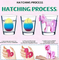 LumoFolks™ Rainbow Unicorn Surprise Eggs (6 Pack)