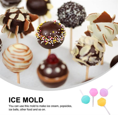 Silicone Lollipop Ice Cream Maker (5 PCS)