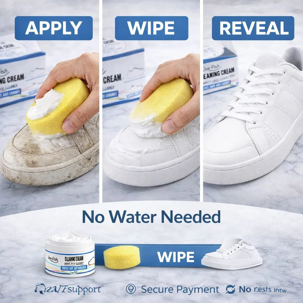 Multi-Functional Cleaning Cream for Shoes