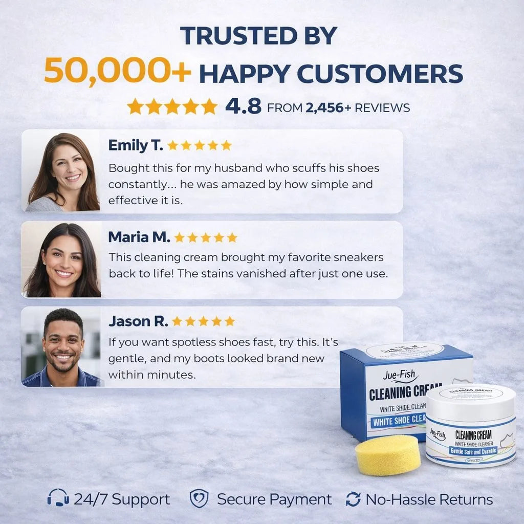 Multi-Functional Cleaning Cream for Shoes