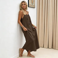 Velora™ Backless Cami Dress