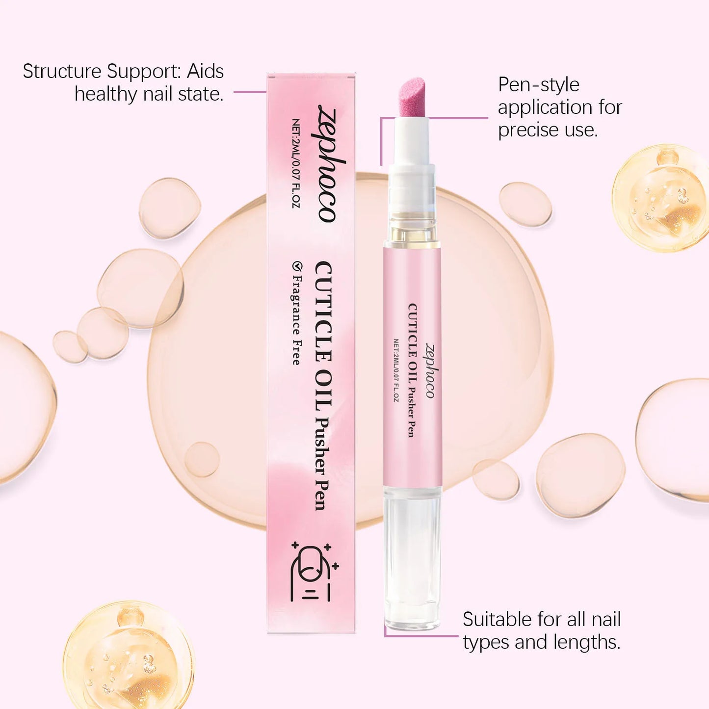 GlowPush™ Cuticle Oil Pusher Pen