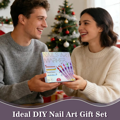 12 Colors 3D Nail Art Pens