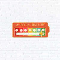 VibeMeter™ Social Battery Pin