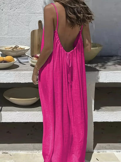 Velora™ Backless Cami Dress