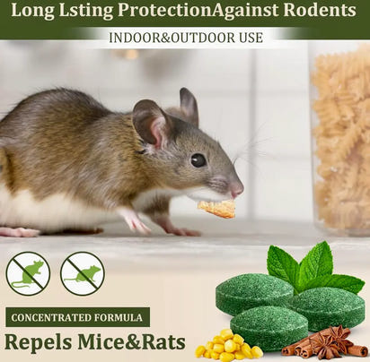 OmegaMint™ Natural Rodent Repellent Pods (12-Pack)