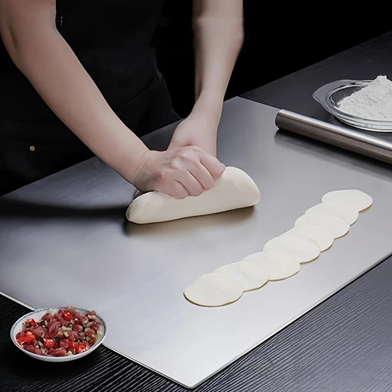 Stainless Steel Cutting & Kneading Board 40x30cm