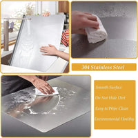 Stainless Steel Cutting & Kneading Board 40x30cm