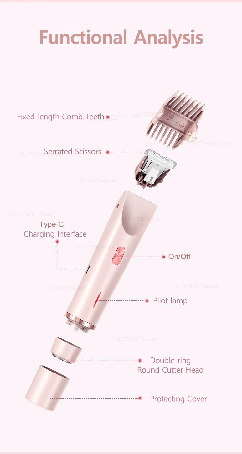 LumoFolks™ Two in One Electric Hair Trimmer