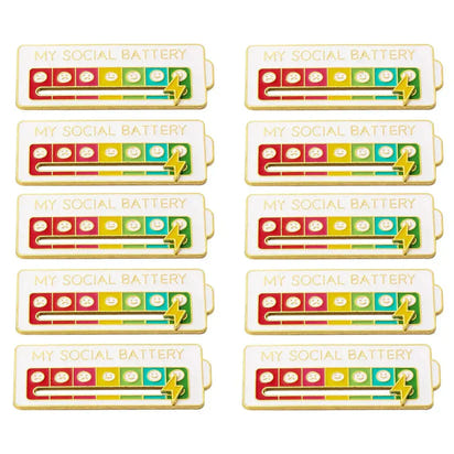 VibeMeter™ Social Battery Pin