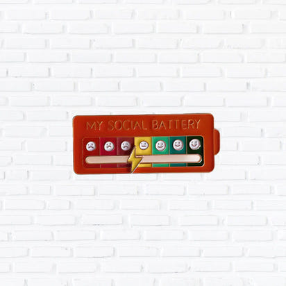 VibeMeter™ Social Battery Pin